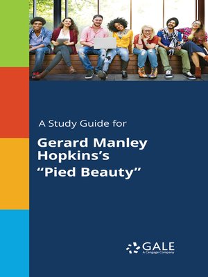 cover image of A Study Guide for Gerard Manley Hopkins's "Pied Beauty"